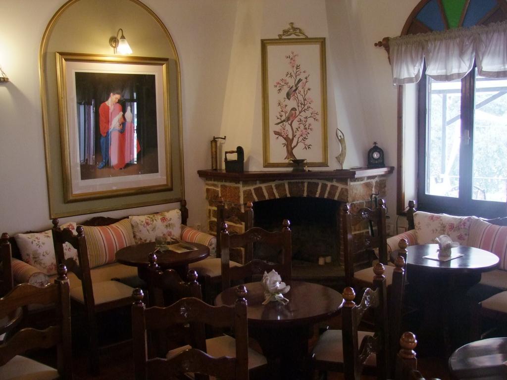 Mansion Theodora Hotel Makrinitsa Bagian luar foto