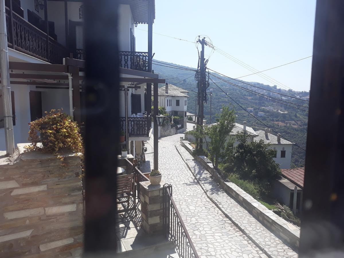 Mansion Theodora Hotel Makrinitsa Bagian luar foto